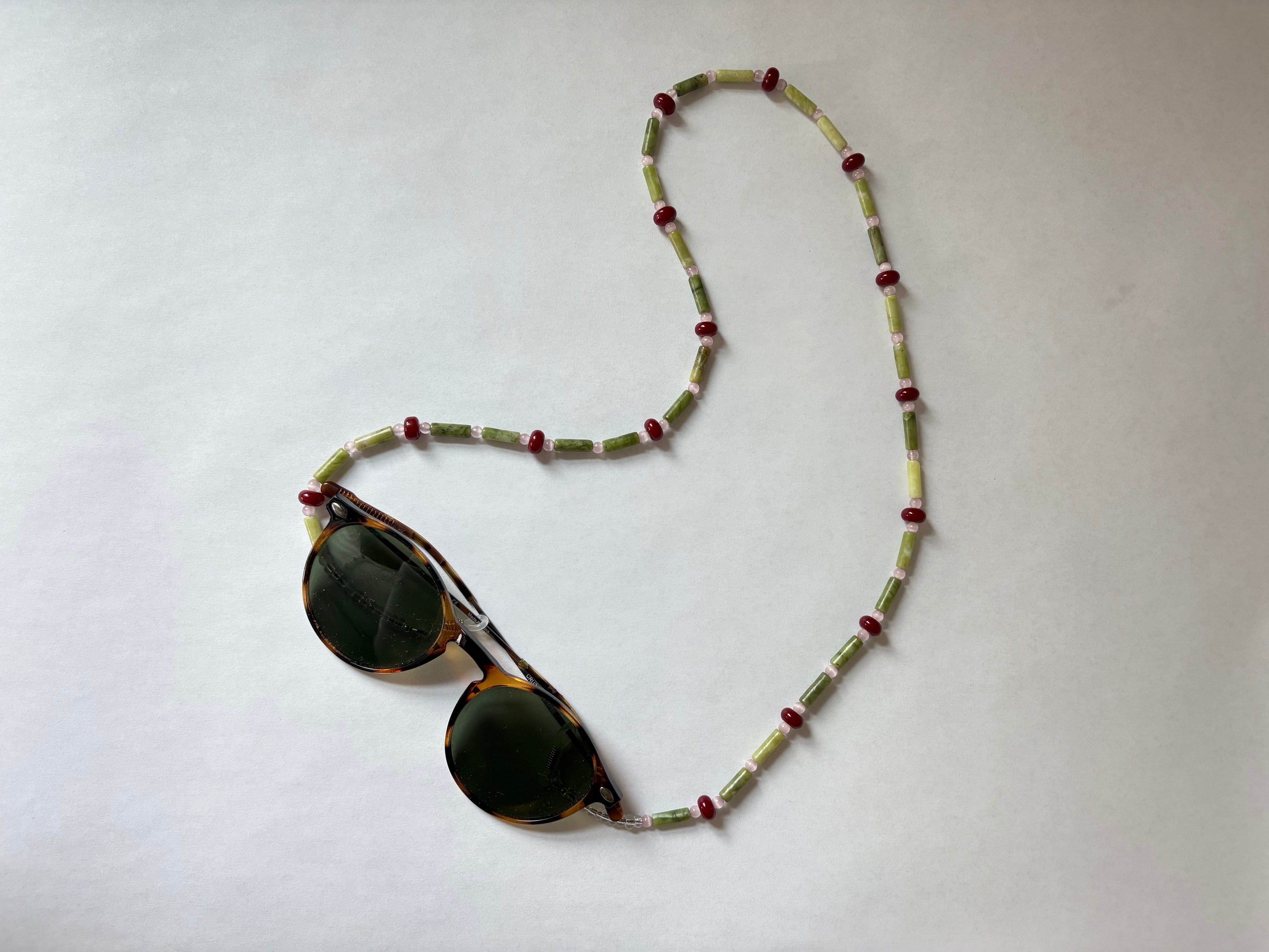 Peony Blossom Glasses Chain