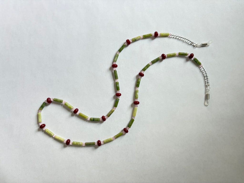 Peony Blossom Glasses Chain