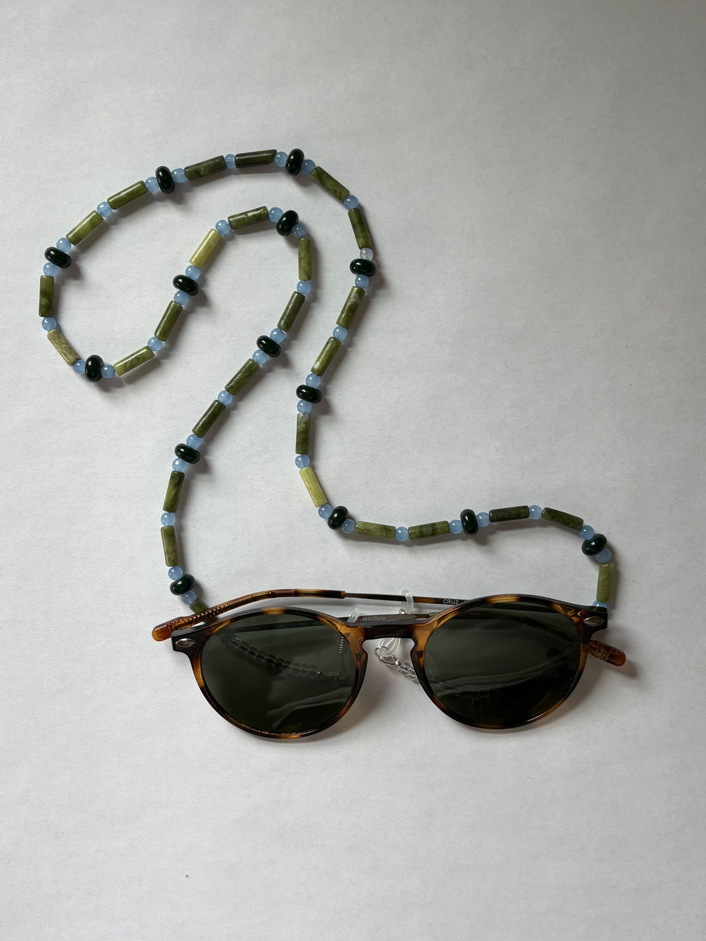 Periwinkle Blossom Glasses Chain