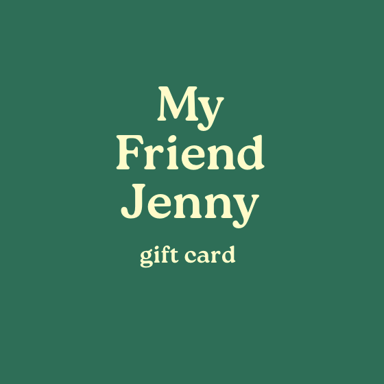 My Friend Jenny Gift Card
