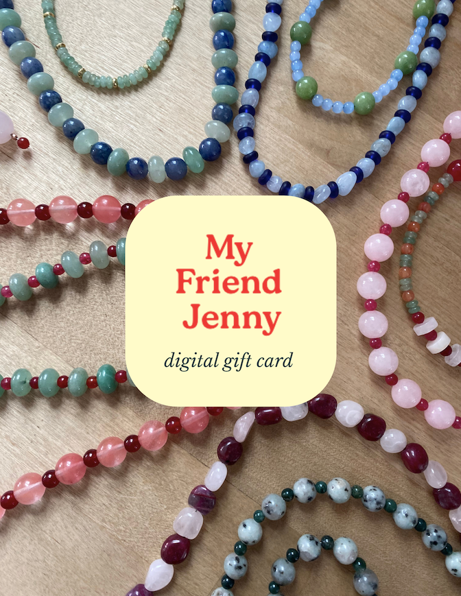 My Friend Jenny Gift Card